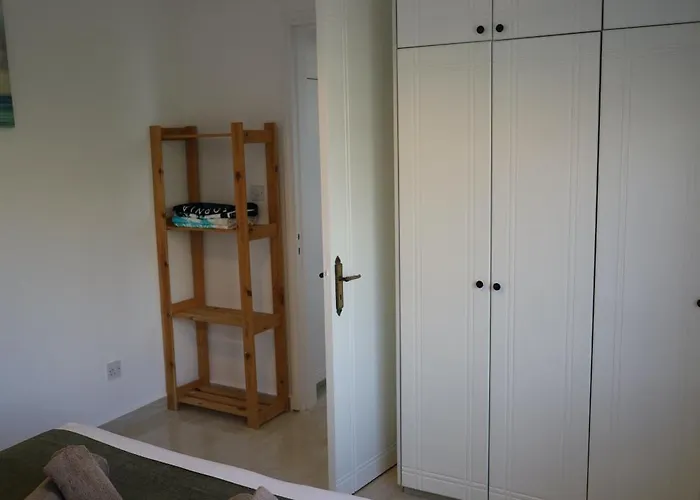 公寓 Mycyprusstay - Danaos 1 Bedroom Palm Garden Escape Paphos